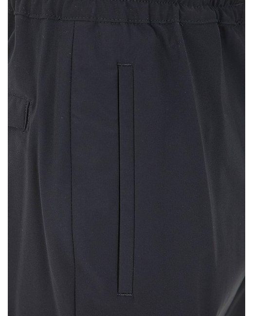 Pt Pantaloni Blue Drawstring-Fastening Trousers for men