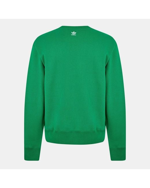 Adidas Originals Green Crew Sweatshirt