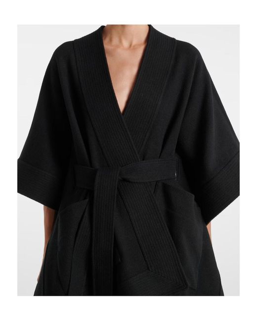 Wardrobe NYC Blue Belted Cape