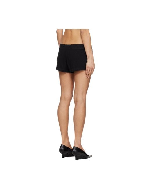 Entire studios White Lightweight Micro Shorts