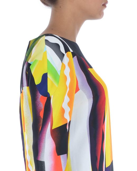 KENZO Orange Striped Dress