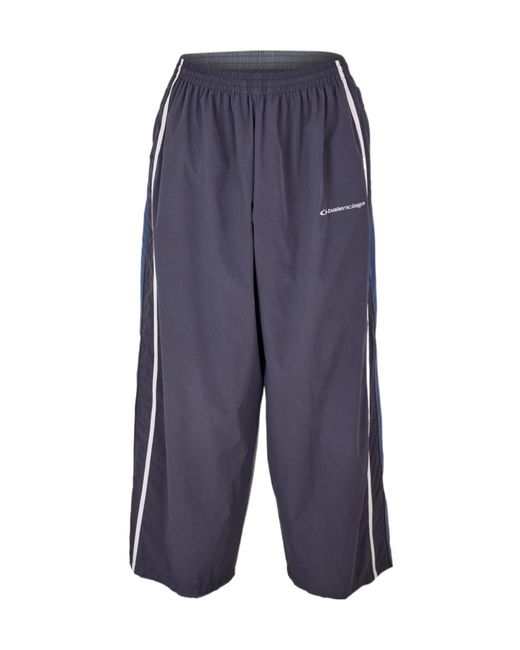 Balenciaga Blue Poly Tracksuit for men
