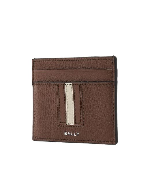 Bally Brown Rectangular Clip for men