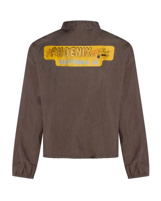 Maison Margiela Green Vintage-Style Sportswear Jacket for men