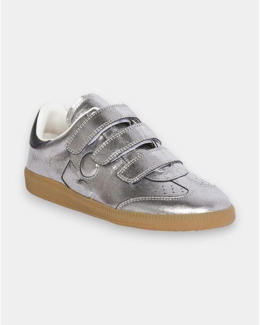 Isabel Marant White Beth Low-Top Sneakers