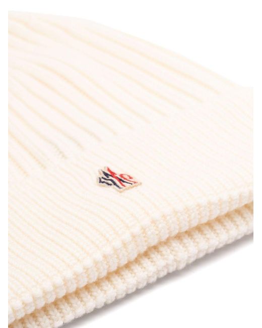 Moncler Natural Hats for men