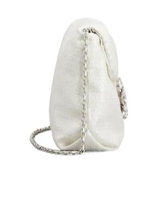 Roger Vivier White Efflorescence Mini Bag
