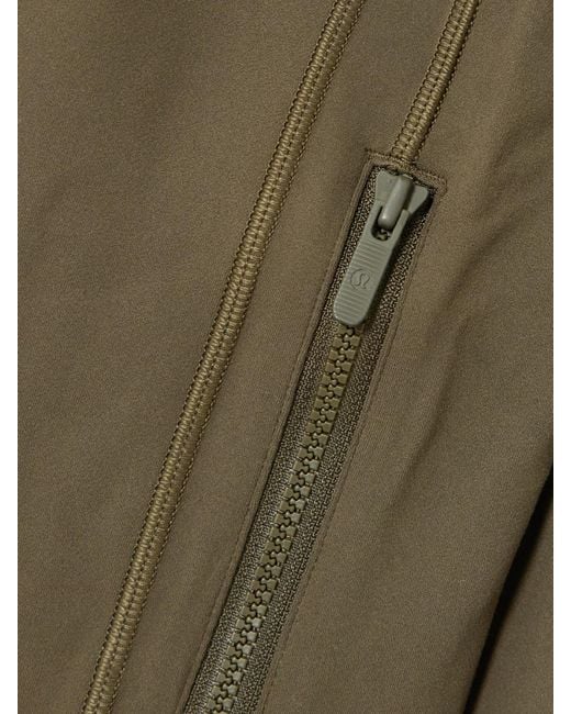 lululemon athletica Green Yoga Zip-Up Athletic Jacket