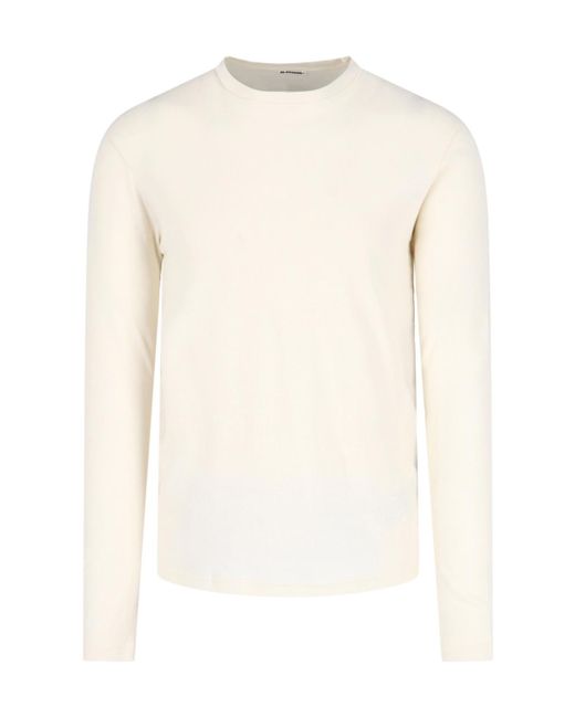 Jil Sander White 3-Pack Crewneck T-Shirt for men