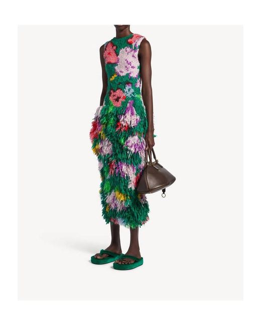 Balenciaga Green Dress