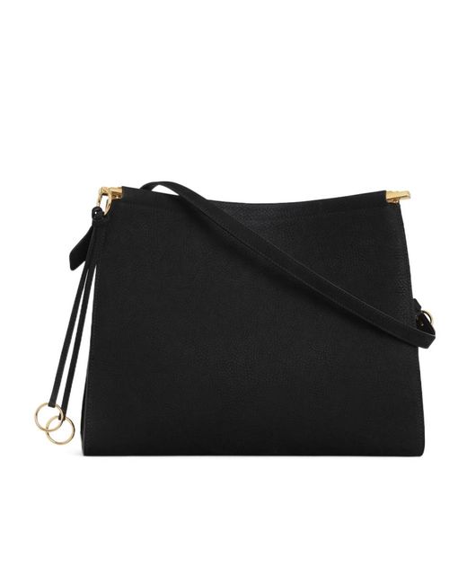 Alaïa Black Le Click Medium Square Bag