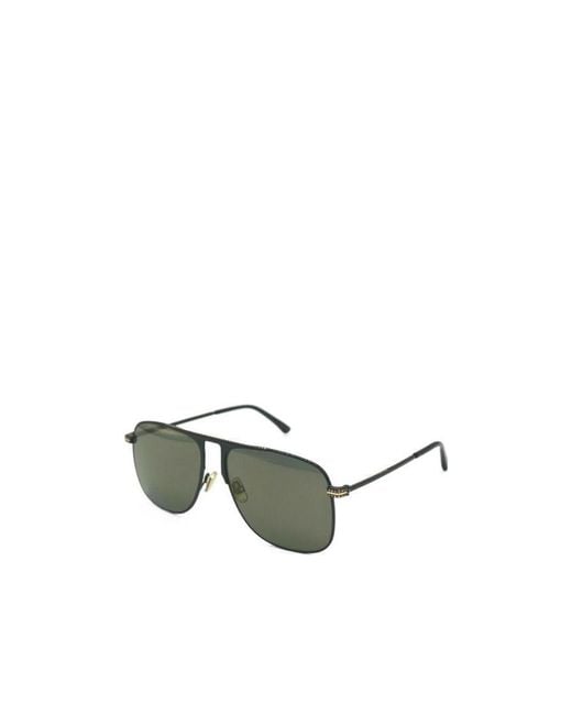 Jimmy Choo Green Logo Sunglasses for men