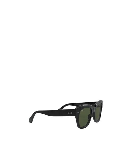 Ray-Ban Green Logo Sunglasses for men