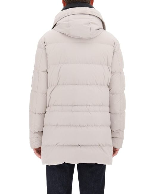 Moorer Natural Pocket Down Jacket for men