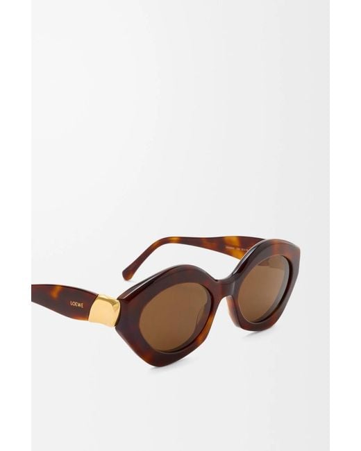Loewe Brown Coil Cateye Sunglasses