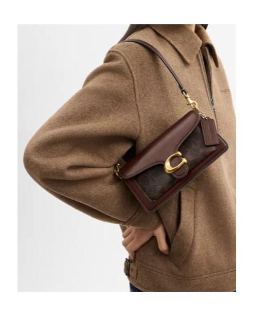 COACH Brown Tabby Shoulder Bag 20