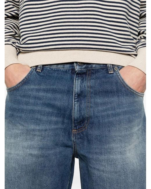 Dondup Blue Anthony Loose Jeans for men