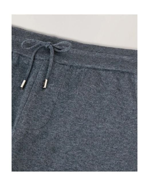 Loro Piana Blue Drawstring-Waist Track Pants for men