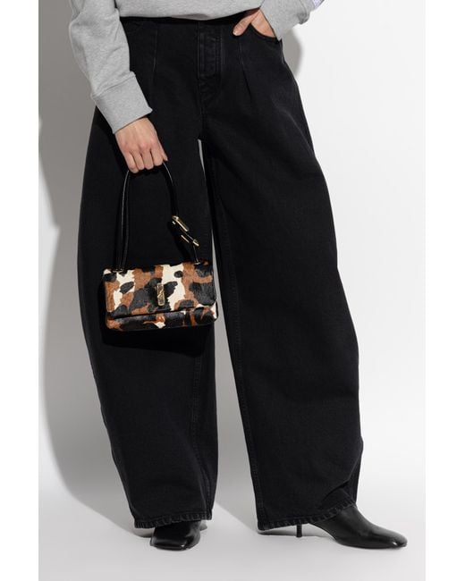 Marc Jacobs Black The Mini Dual Shoulder Bag