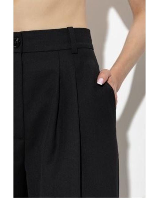 Anine Bing Black Brice Chino Trousers