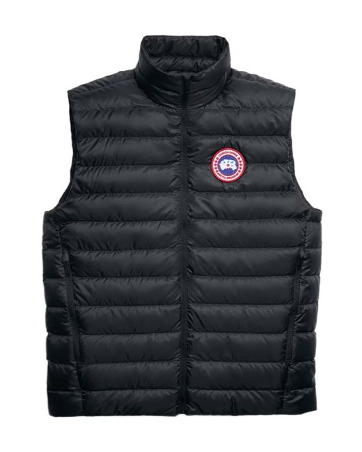 Canada Goose Black Stratus Quilted Gilet for men