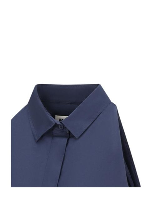 DARKPARK Blue Vanessa Sleeveless Long Shirt