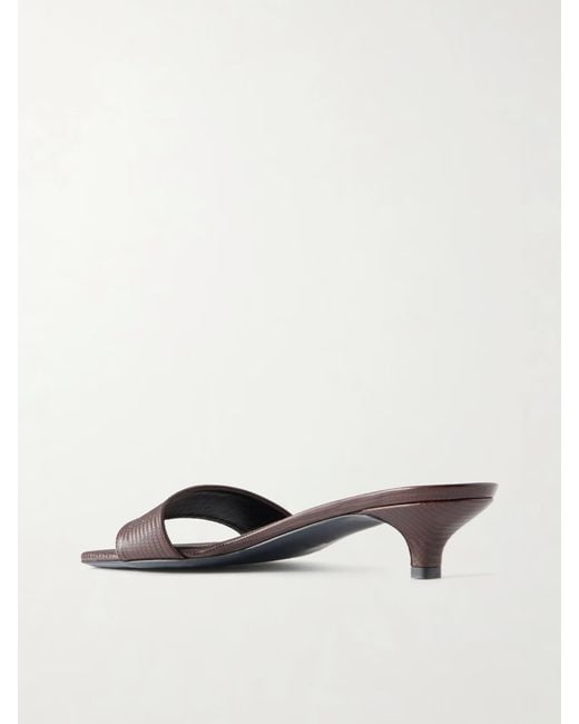 Totême  Multicolor Square-Toe Sandals