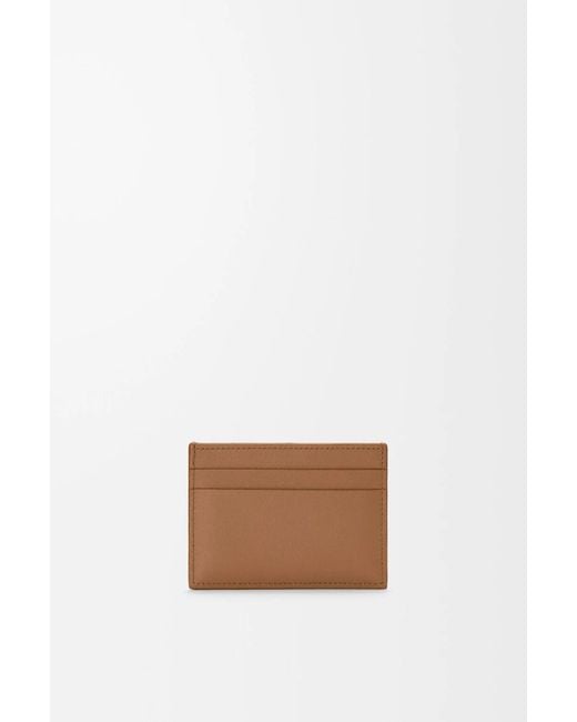 Loewe Brown Futurist Cat Printed Card Holder
