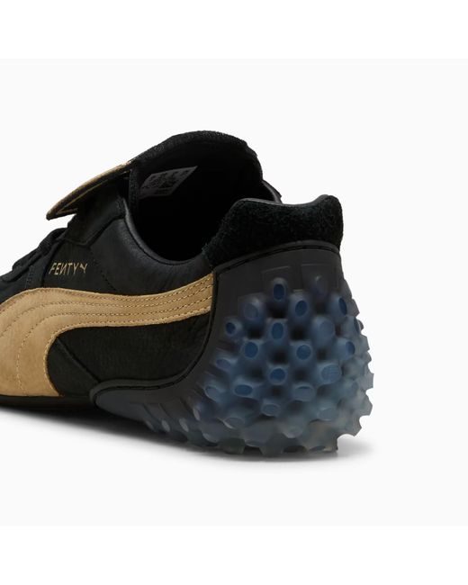 Fenty Black Avanti Logo-Print Sneakers