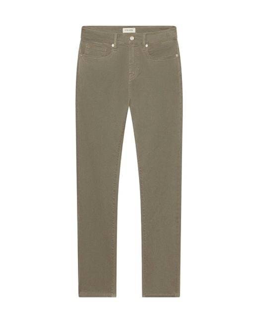 FRAME Gray Five Pocket Jeans for men