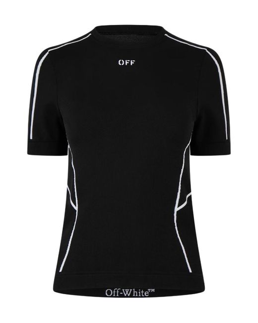 Off-White c/o Virgil Abloh Black Seamless T-Shirt