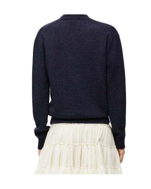 Loewe Blue Trompe L'Oeil Jumper