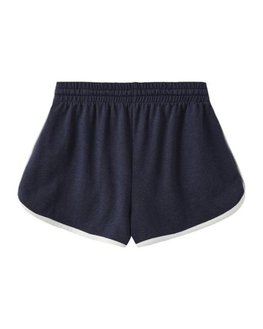 Marissa Chiara Blue Drawstring Shorts