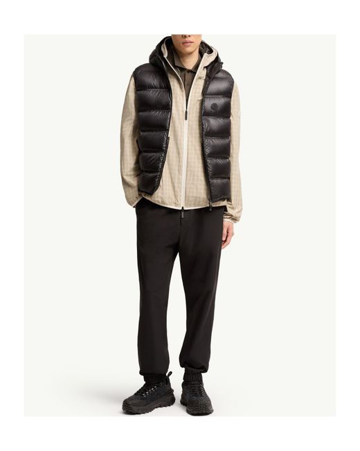 Moncler Black Panestrel Down Vest for men