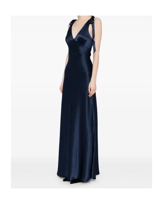 Reformation Blue Pernille Dress