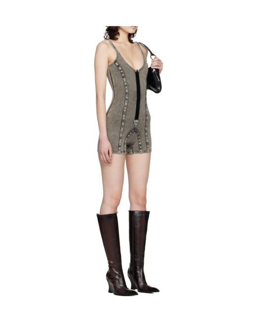 KNWLS Natural Scuba Bodysuit