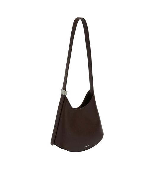 Jil Sander White Eldorado Small Shoulder Bag