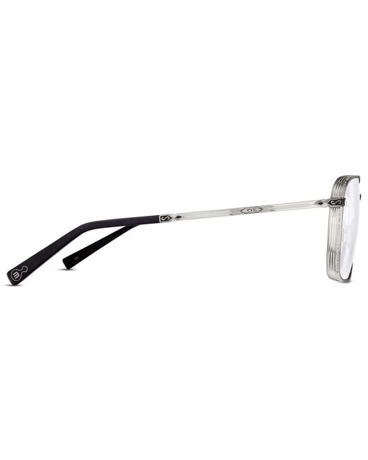 Matsuda White Square-Frame Glasses for men