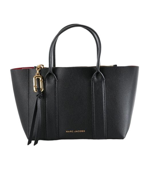Marc Jacobs Black Pop J Marc Small Work Tote