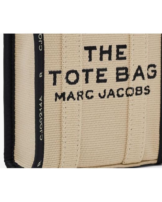 Marc Jacobs Black The Jacquard Crossbody Tote Bag