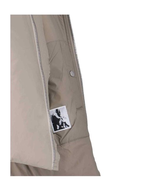 Rick Owens Gray Covertible Jacket