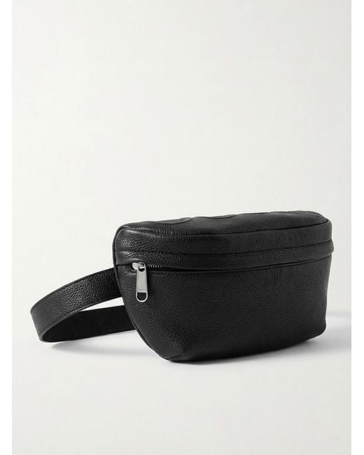 Gucci Black Logo-Embossed Belt Bag for men