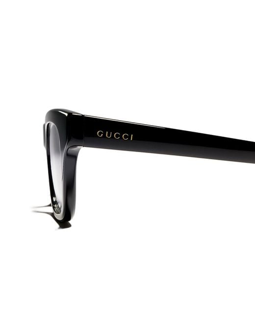Gucci White Rectangular Optical Frame for men