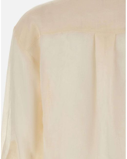 Marella White Long-Sleeved Shirt
