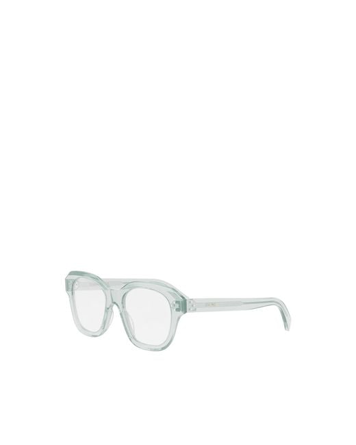 Céline White Full Frame Plain Mirror