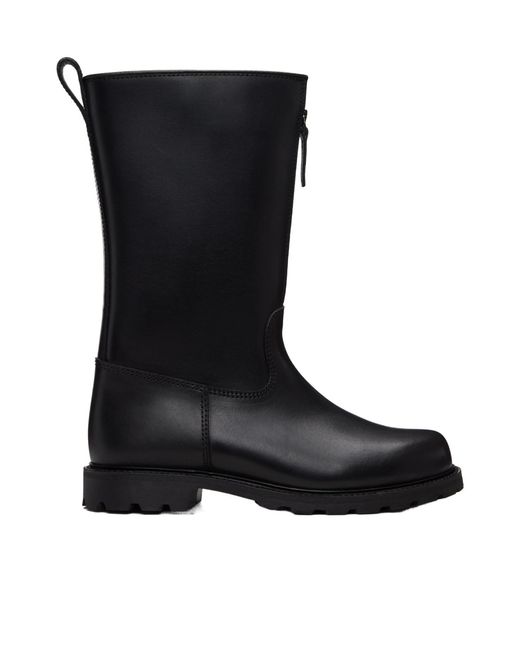 Rier Black X Ludwig Reiter Collaboration Tractor Mid-Calf Boots for men