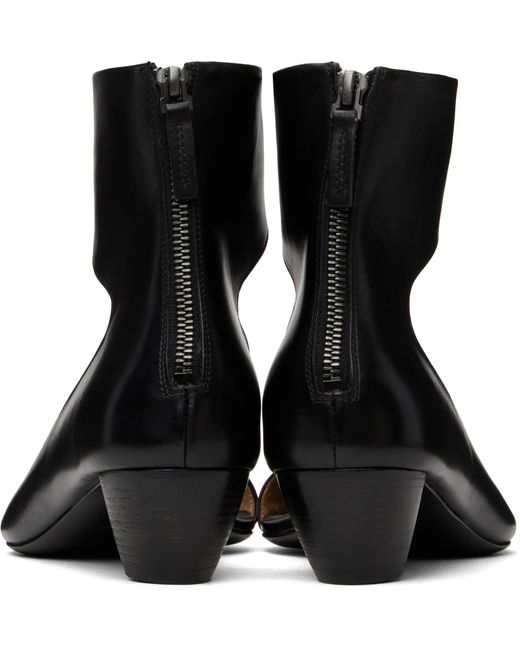 Marsèll Black Leather Sandals