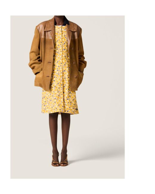 Miu Miu Brown Suede Jacket