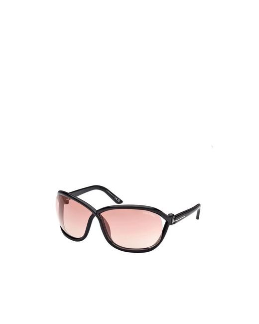 Tom Ford Pink Eyewear Butterfly Frame Sunglasses