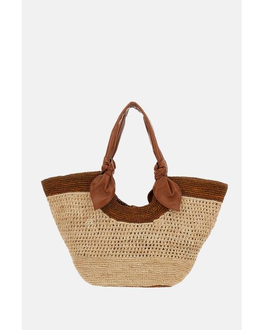Hereu Brown Fonol Tote Bag